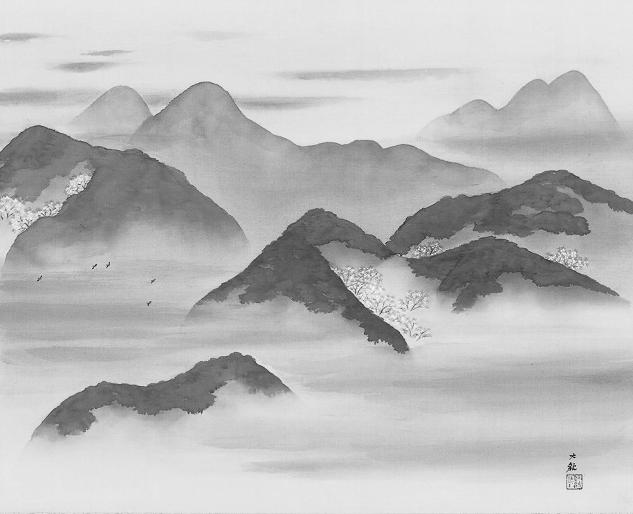 22p_アート_⑪横山大観-《春曙》-20世紀-後期