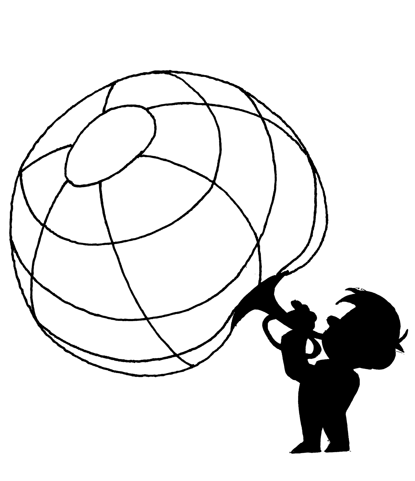 22p_野菜 吹き出し シルエット③